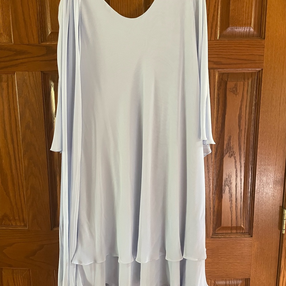 Ursula of Switzerland French Blue Formal Dress - Picture 3 of 6